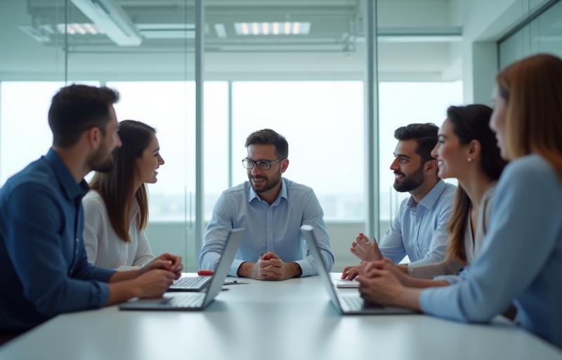 Professional photo of the Gulf Strategic Partners office or a team meeting.